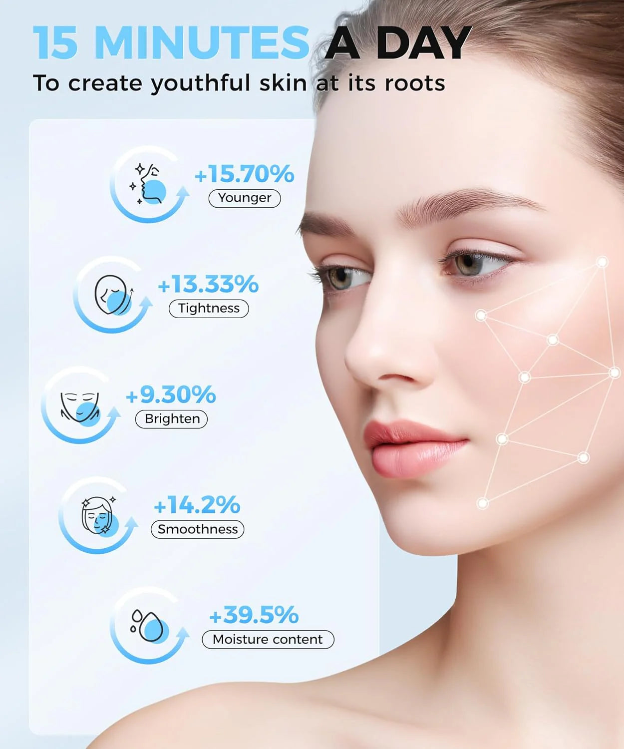 7 Powerful LED Face Mask for Skin Rejuvenation โ 7 Colors & 175 Light Beads for Radiant, Youthful Skin!
