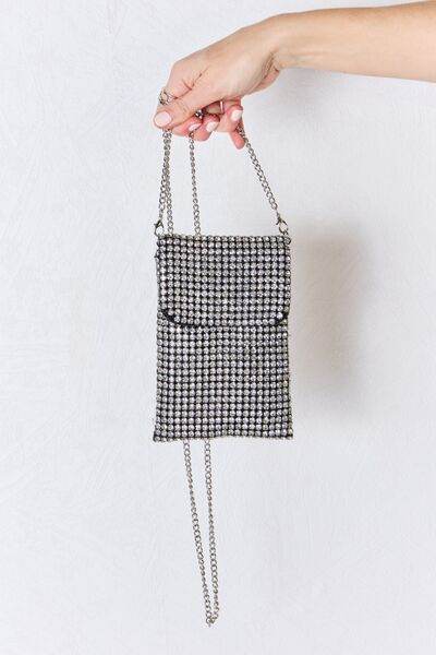 Sparkle Now: Limited Edition Rhinestone Mini Crossbody Bag