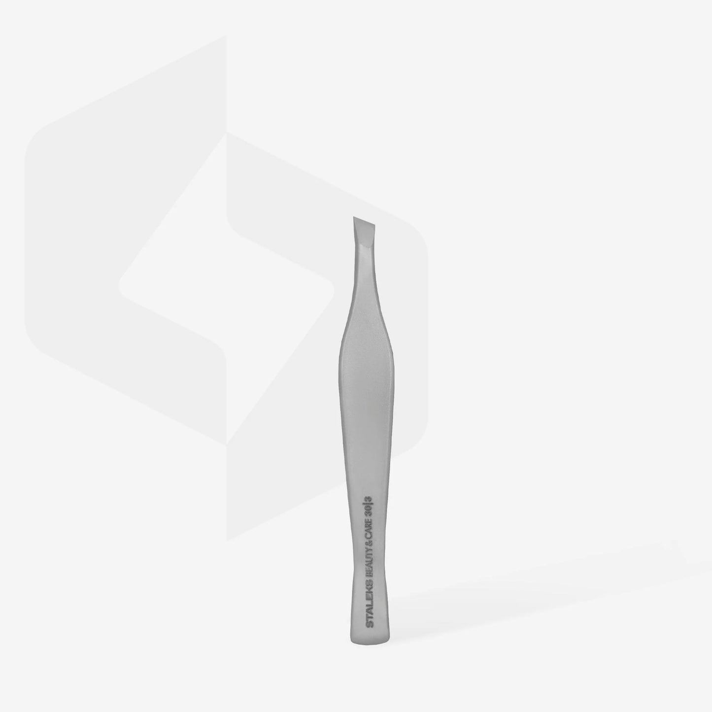 Staleks Eyebrow Tweezers BEAUTY & CARE 30 TYPE 3 (Wide Slant)