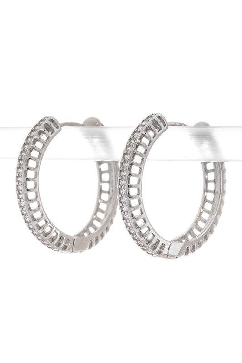 Cubic Zirconia Iconic Earrings