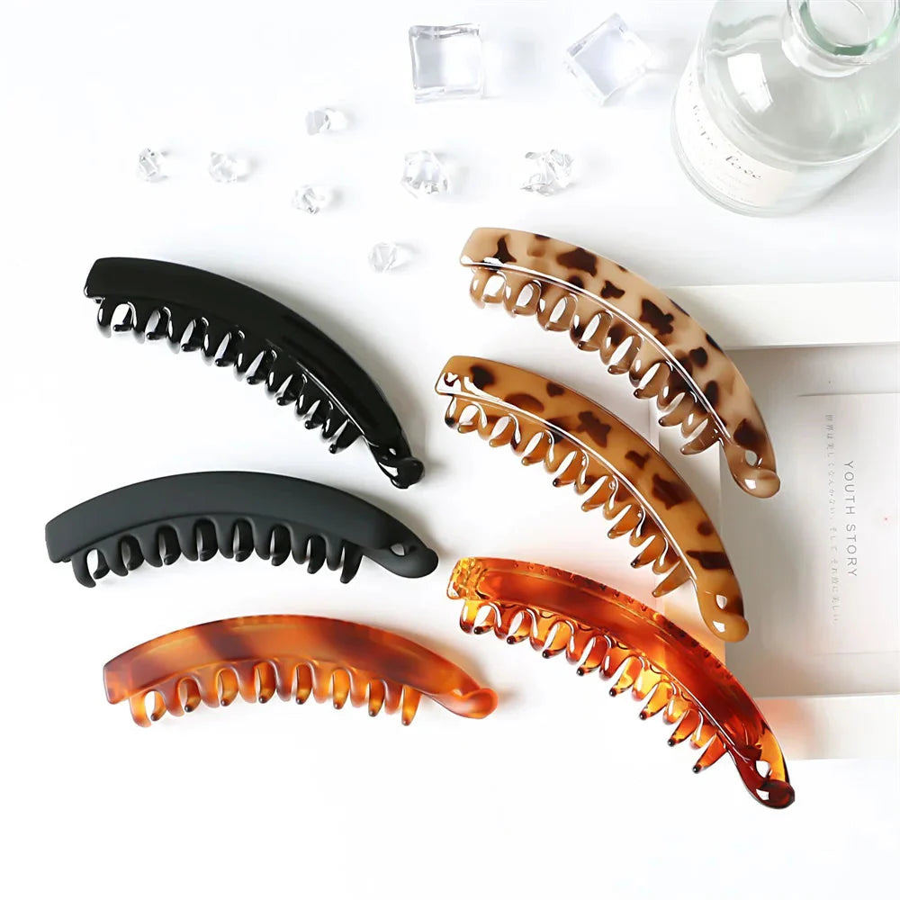 Stylish Geometric Hair Claws - Vintage Hairpins for Women & Girls - Must-Have Accessories!