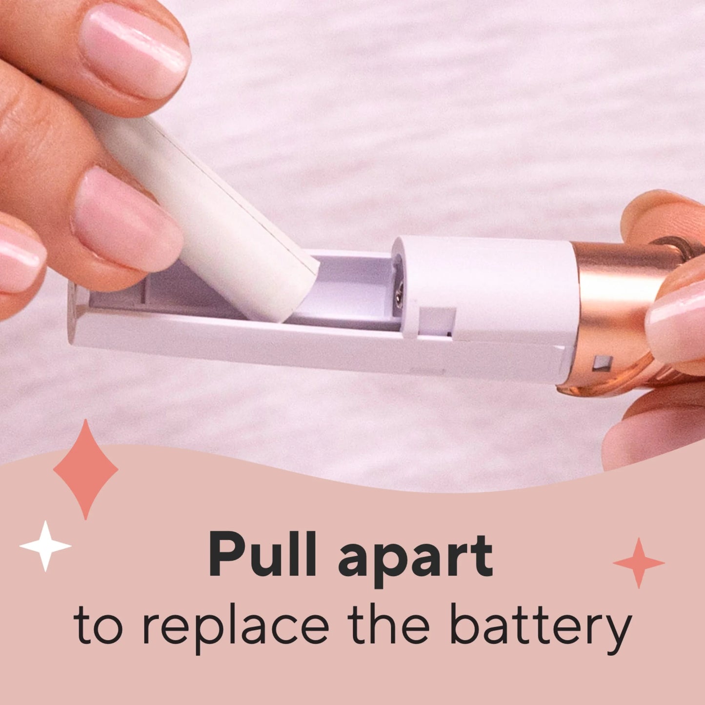 Finishing Touch  Brows Eyebrow Hair Remover for Women, Eyebrow Razor