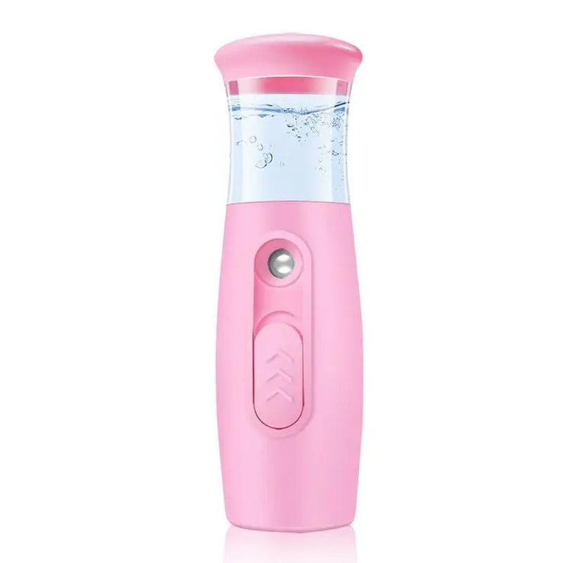 Mini Nano Facial Steamer for Face, Cool Facial Mister Steamer Handy Mist Sprayer Moisturizing &Hydrating for Skin Care, Cleaning