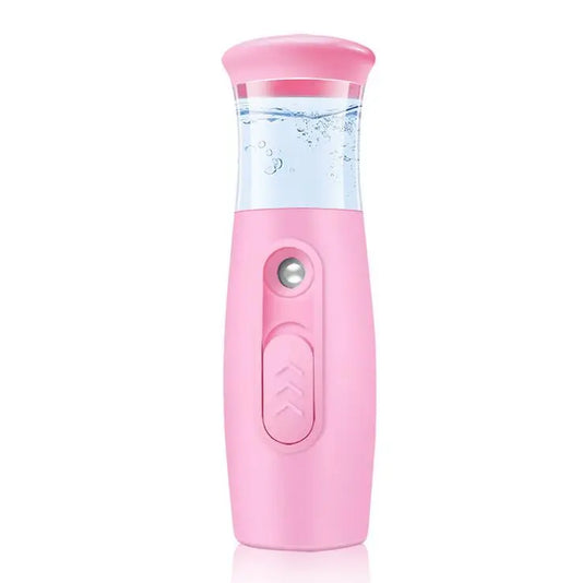 Mini Nano Facial Steamer for Face, Cool Facial Mister Steamer Handy Mist Sprayer Moisturizing &Hydrating for Skin Care, Cleaning