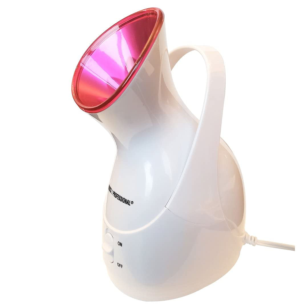 Ultimate Cleansing Professional Facial Steamer,White Pink,Fs101