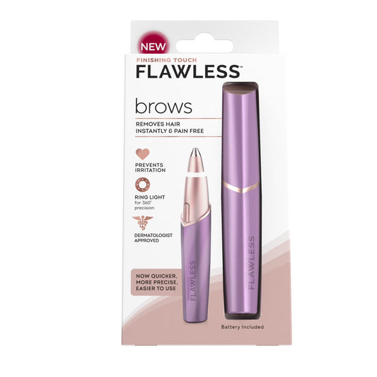 Finishing Touch  Brows Eyebrow Hair Remover for Women, Eyebrow Razor