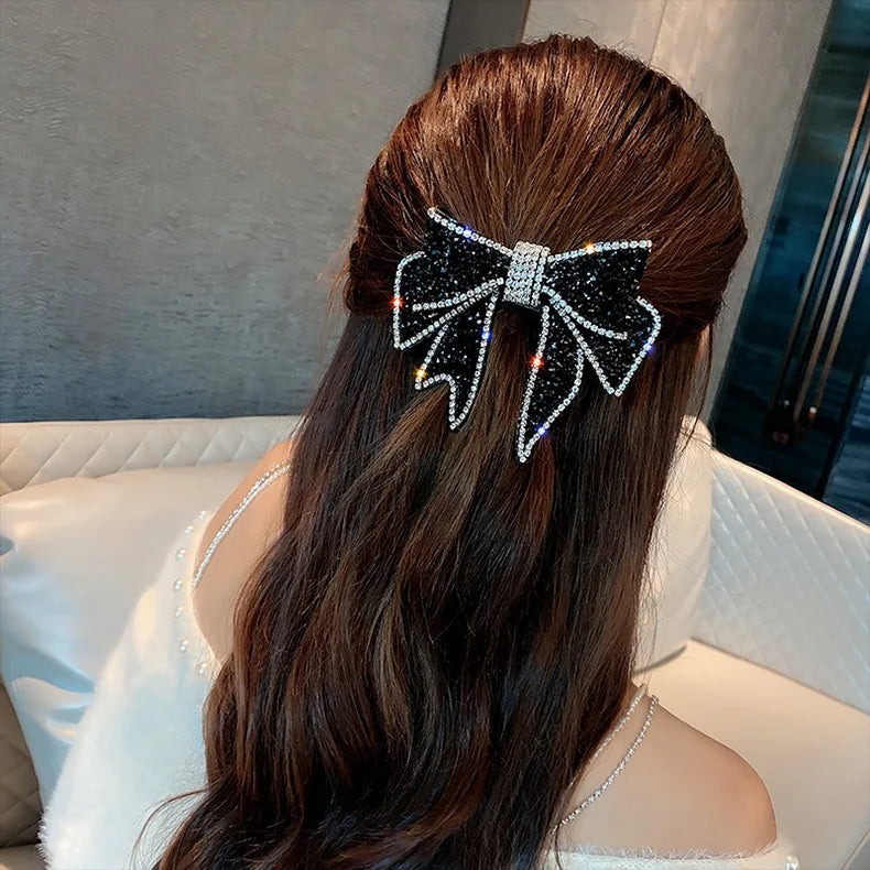 Bows & Crystals: 5 Vintage Hair Clips for Stunning Styles - Limited Stock!
