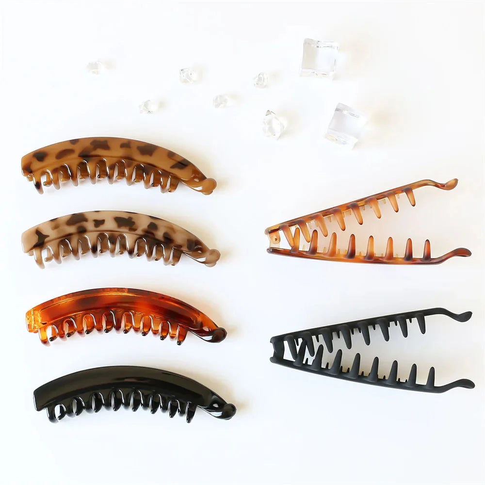 Stylish Geometric Hair Claws - Vintage Hairpins for Women & Girls - Must-Have Accessories!