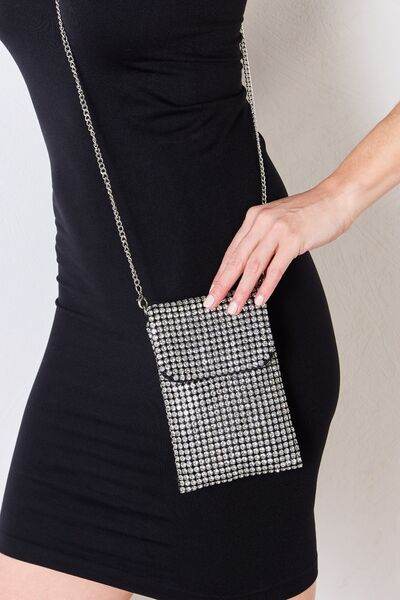Sparkle Now: Limited Edition Rhinestone Mini Crossbody Bag